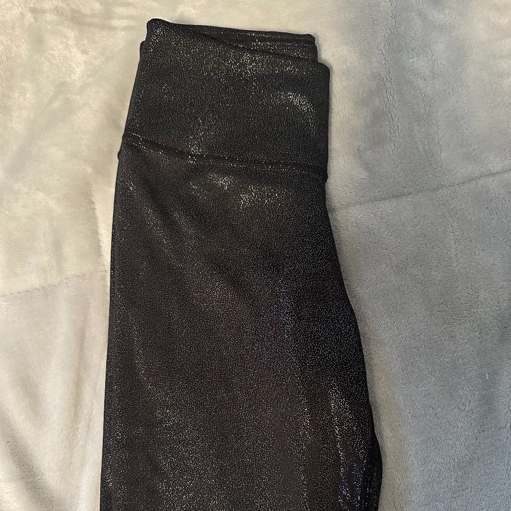 Black Sparkly Nike Leggings